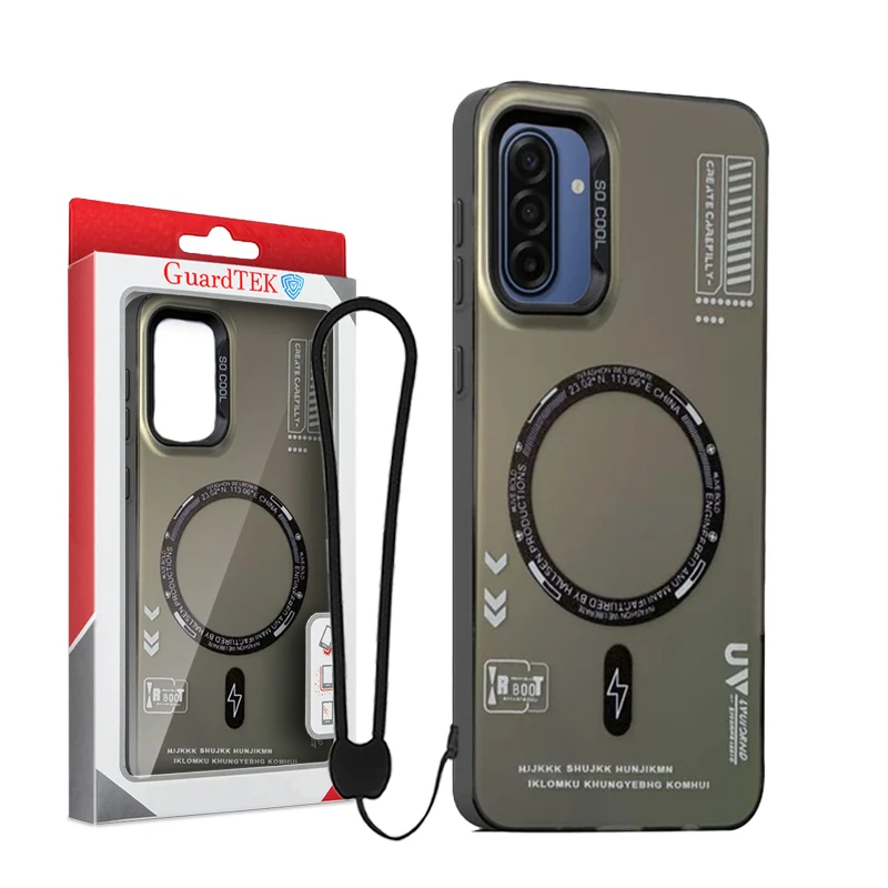 کاور گاردتک آساک مدل Socool_Strap مناسب برای گوشی موبایل سامسونگ Galaxy A37 به همراه بند آویز