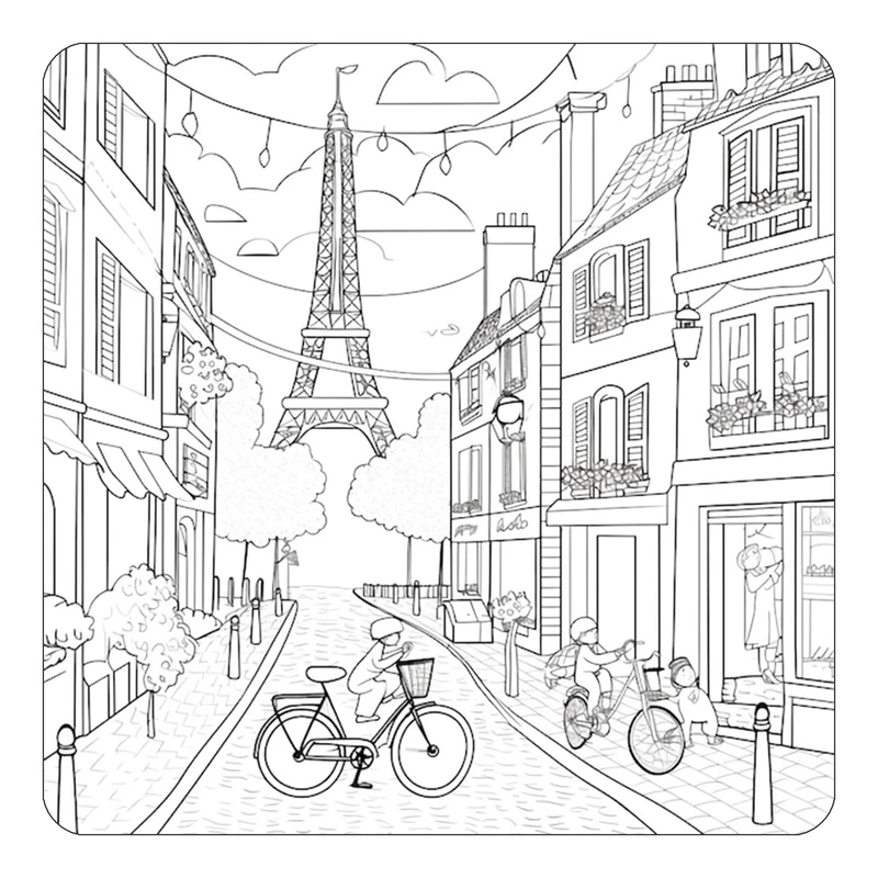 مگنت کاکتی طرح پاریس Paris مدل mp56047