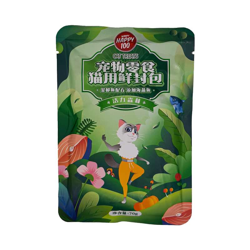 پوچ گربه ونپی مدل ماهی تن وزن 70 گرم