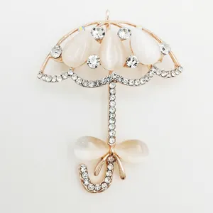 سنجاق سینه زنانه مدل چتر کد ja300