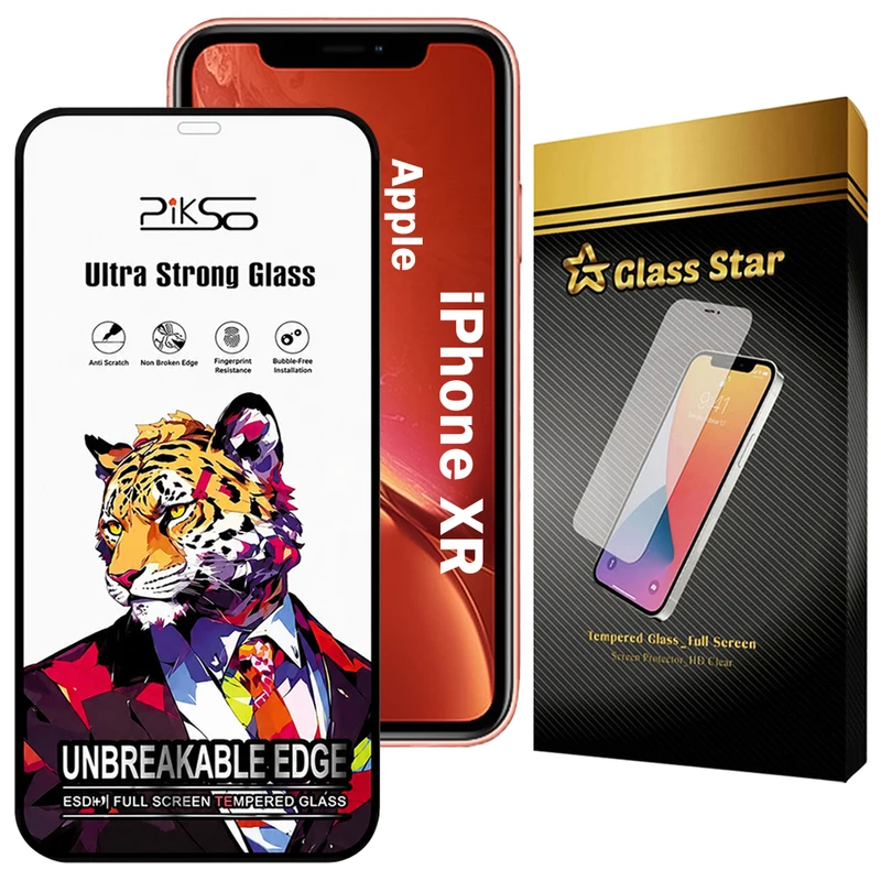 محافظ صفحه نمایش گلس استار مدل PICSOG مناسب برای گوشی موبایل اپل iPhone XR