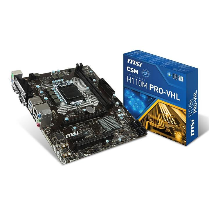 مادربرد ام اس آی مدل H110M PRO-VHL 1