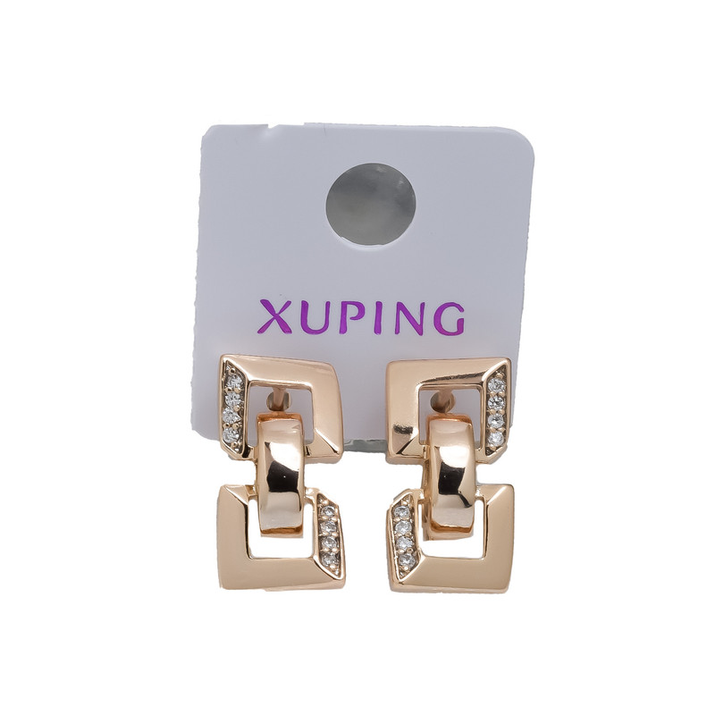 گوشواره زنانه ژوپینگ طرح مربع گوشواره زنانه ژوپینگ طرح مربع