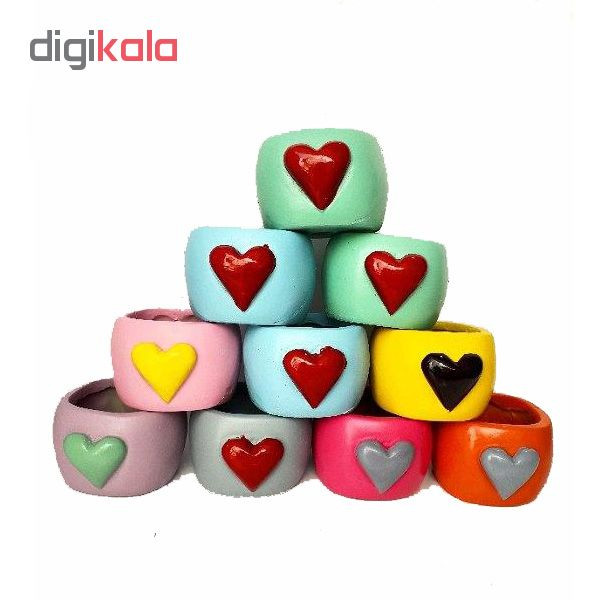 گلدان طرح قلب کد ck056