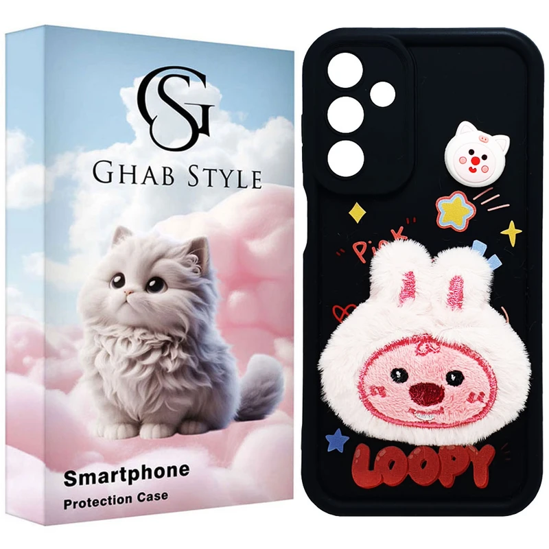 کاورقاب استایل مدل مخملی دخترانه  مناسب برای گوشی موبایل سامسونگ Galaxy A05S