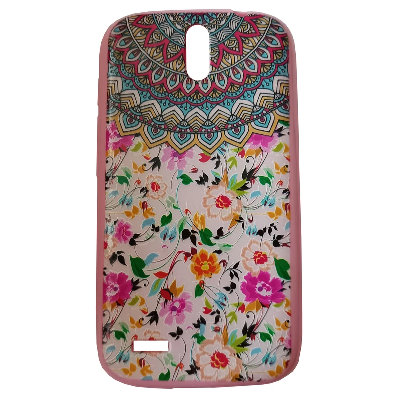 کاور مدل سیلیکونی کد 5-0 طرح گل مناسب برای گوشی موبایل هوآوی G610