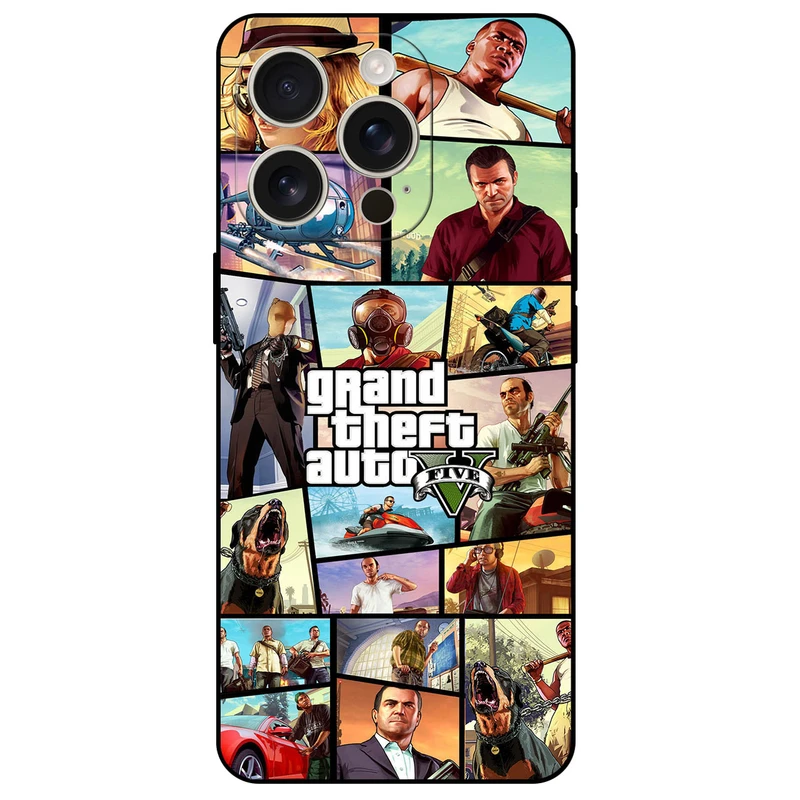 کاور مگافون طرح جی تی ای مدل 8240 مناسب برای گوشی موبایل اپل iPhone 16 Pro 