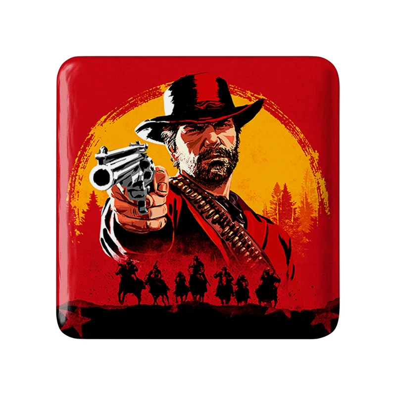  مگنت خندالو طرح رد دد Red Dead کد 10293