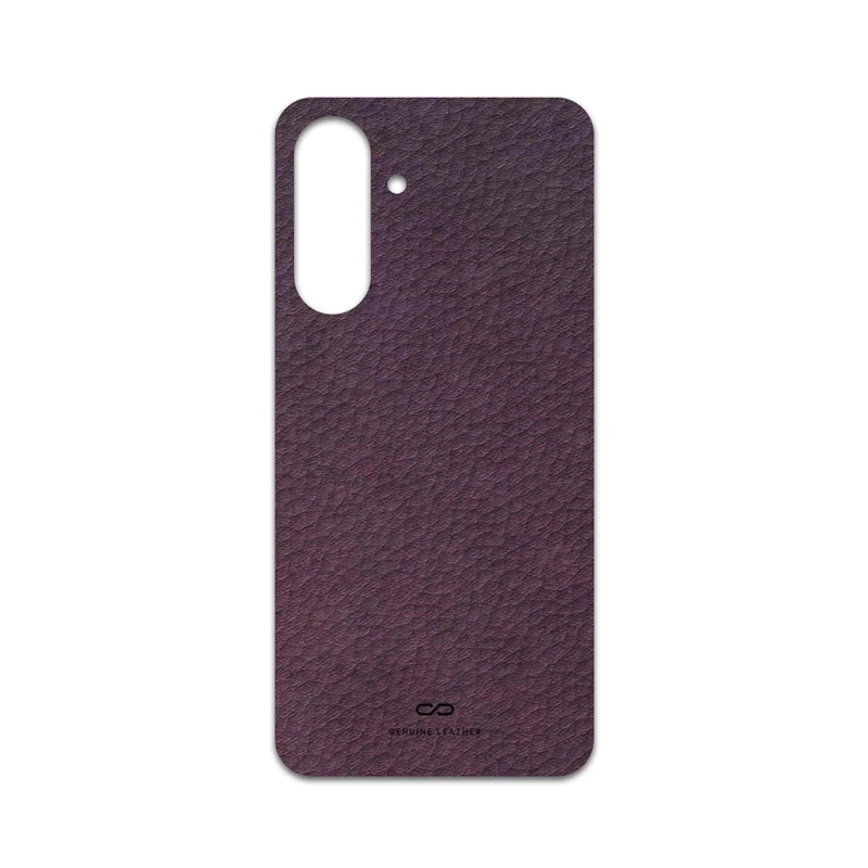 برچسب پوششی ماهوت مدل Purple-Leather مناسب برای گوشی موبایل سامسونگ Galaxy A36