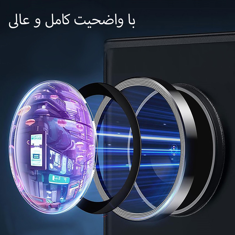 محافظ لنز دوربین فلزی مدل Objektif مناسب برای گوشی موبایل سامسونگ galaxy A06
