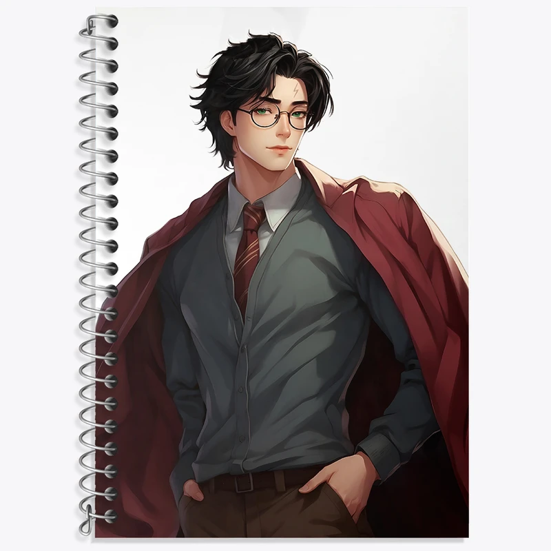 دفتر نت موسیقی 50 برگ خندالو طرح هری پاتر (Harry Potter) کد N2449