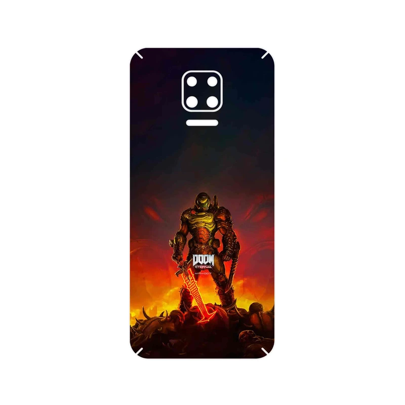 برچسب پوششی ماهوت مدل DOOM Game Series مناسب برای گوشی موبایل شیائومی Redmi Note 9S