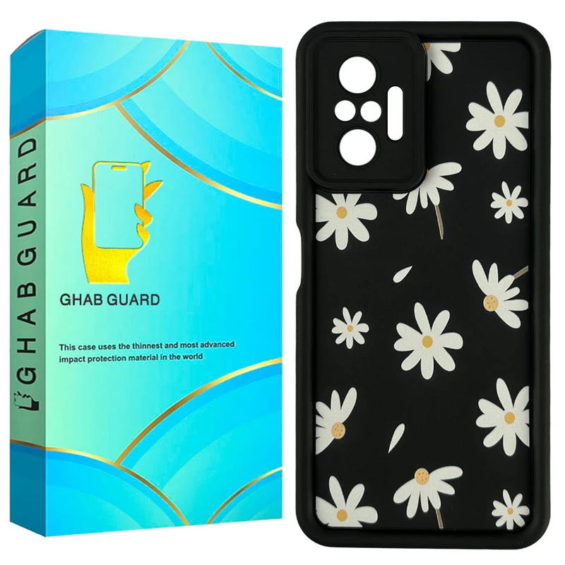 کاور قاب گارد طرح بابونه مدل BAND30 مناسب برای گوشی موبایل شیائومی Redmi Note 10 Pro / Redmi Note 10 Pro India / Redmi Note 10 Pro Max