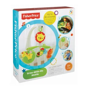 آویز تخت کودک فیشر پرایس مدل Grow with Me Mobile 4-in-1 کد Y6599
