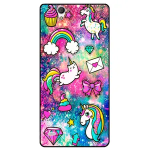 Megafone Unicorn 8155 Cover For Sony Xperia C4