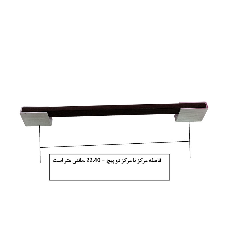 دستگیره کابینت و کمد مدل GF224 بسته 3 عددی