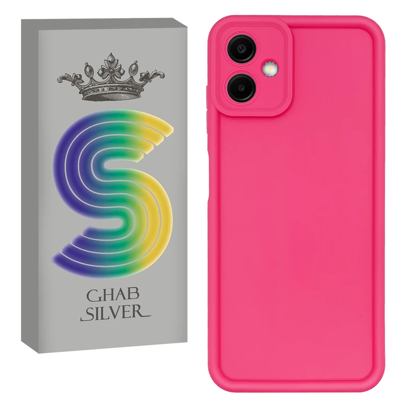 کاور قاب سیلور مدل سالیدکالر مناسب برای گوشی موبایل سامسونگ Galaxy A06