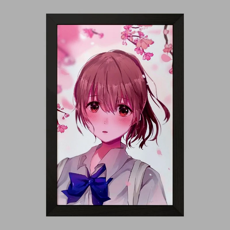 تابلو خندالو مدل شوکو نیشیمیا انیمه سایلنت ویس A Silent Voice  کد 15794