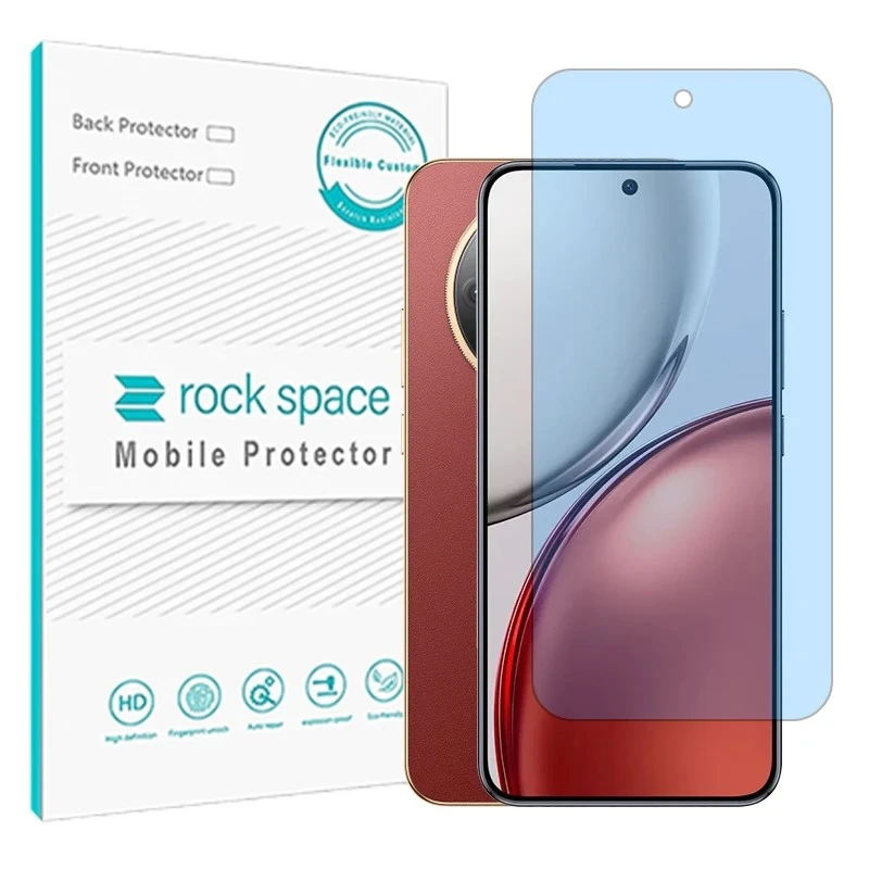 محافظ صفحه نمایش آنتی بلو راک اسپیس مدل هیدروژلی مناسب برای گوشی موبایل آنر X9d