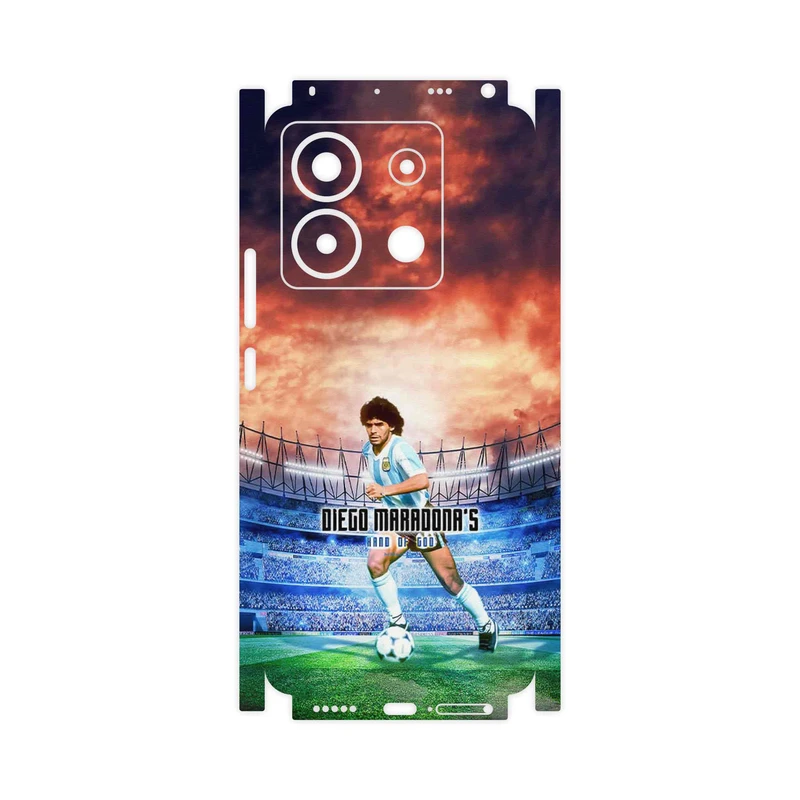 برچسب پوششی ماهوت مدل Diego Maradona-FullSkin مناسب برای گوشی موبایل شیائومی Redmi Note 13 Pro 5G