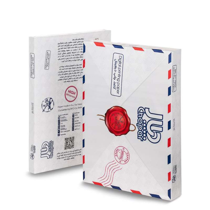 کاغذ A4 گلاسه چاپار مدل 150G بسته 250 عددی