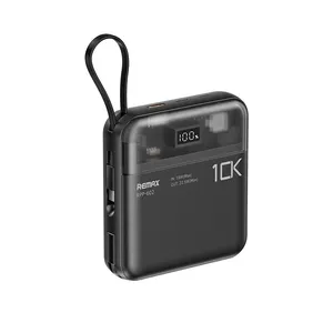 پاوربانک ریمکس مدل RPP-602 ظرفیت 10000 میلی‌ آمپر ساعت 