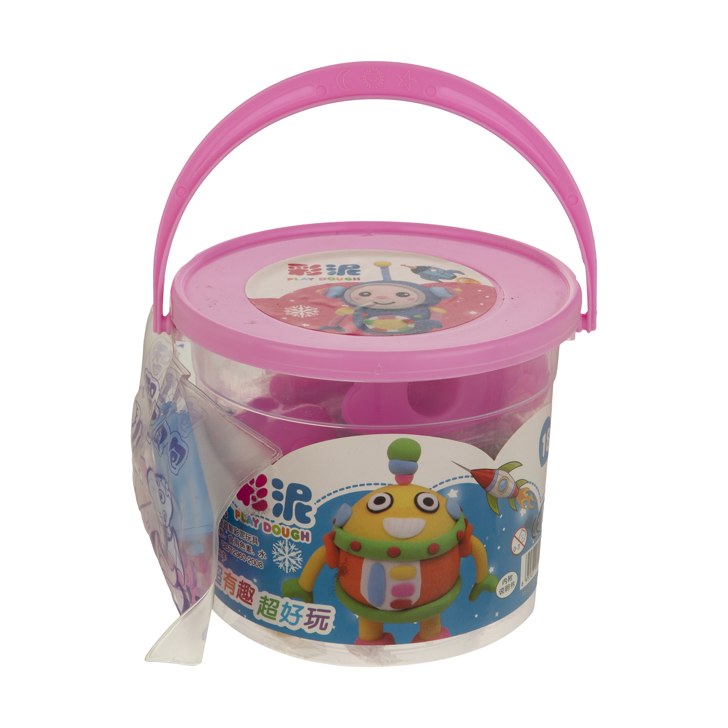 خمیر بازی مدل پلی دوگ مجموعه 18 عددی 