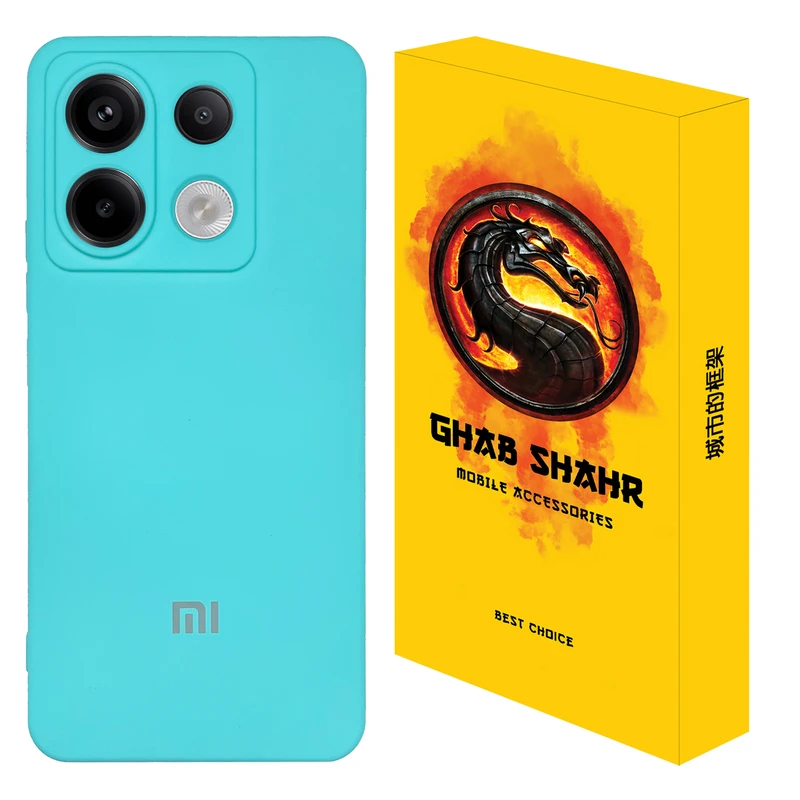 کاور قاب شهر مدل سیلیکونی مناسب برای گوشی موبایل شیائومی Redmi Note 13 Pro 5G / Poco X6