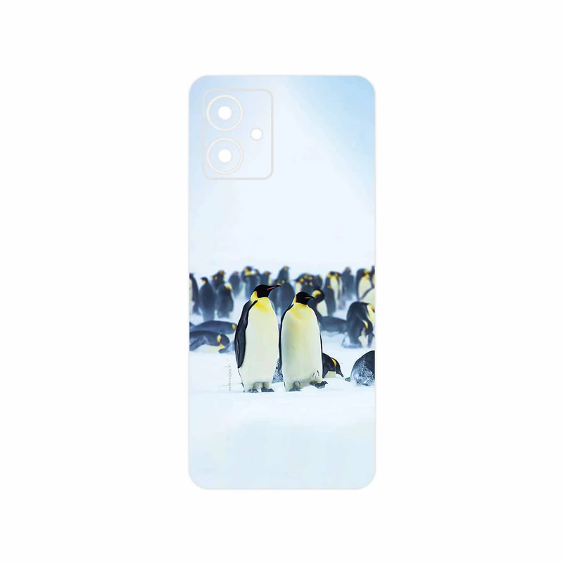 برچسب پوششی ماهوت مدل Penguin مناسب برای گوشی موبایل موتورولا Moto G14