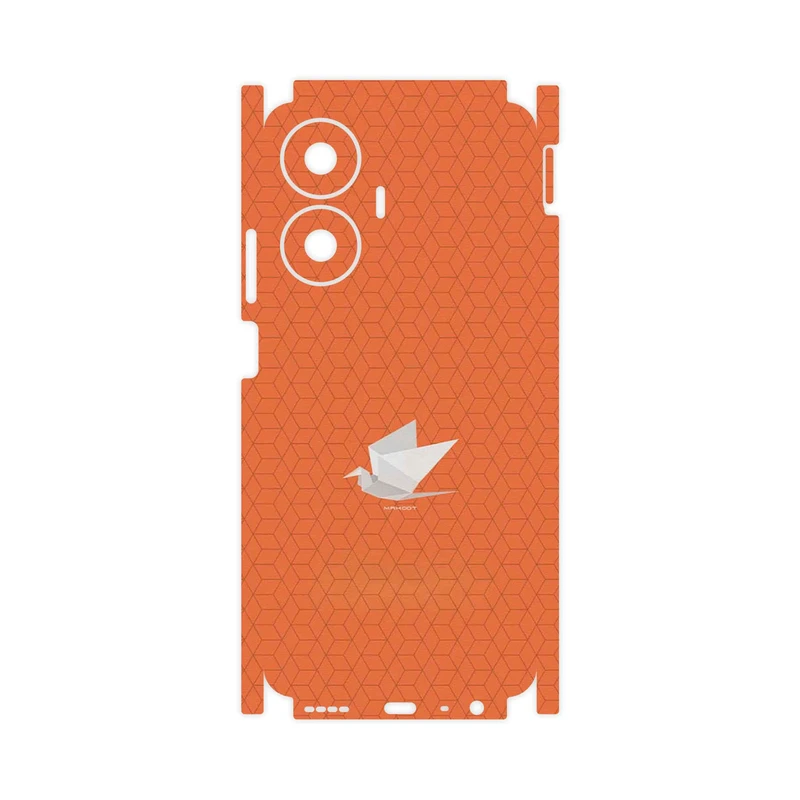 برچسب پوششی ماهوت مدل Minimalist origami bird-FullSkin مناسب برای گوشی موبایل ریلمی C55