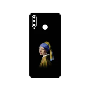 MAHOOT Girl with a Pearl Earring of Vermeer Cover Sticker for Huawei P30 Lite  24 MP Camera