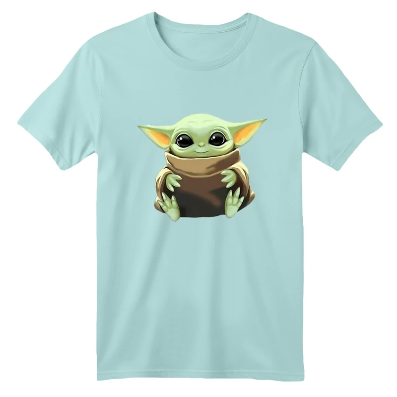 تی شرت آستین کوتاه بچگانه مدل بیبی یودا کد۱۵