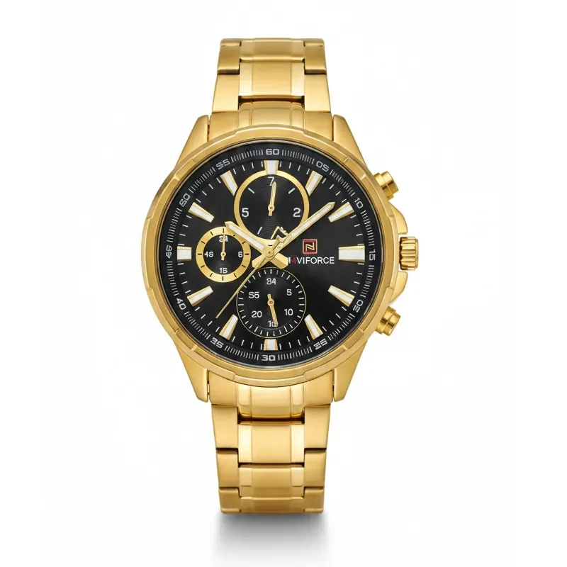 ساعت مچی عقربه‌ای کوارتز مردانه نیوی فورس مدل nf9089M