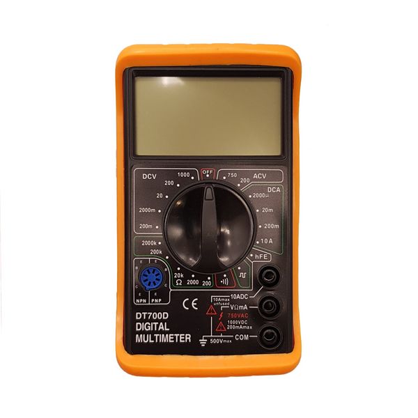 مولتی متر دیجیتال 10 آمپر مدل Dt-700d