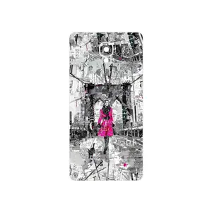 MAHOOT Collage of Catwalk Bridge Cover Sticker for OnePlus 3