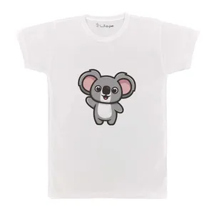 تی شرت بچگانه پرمانه طرح حیوانات بامزه کد pmt.6005