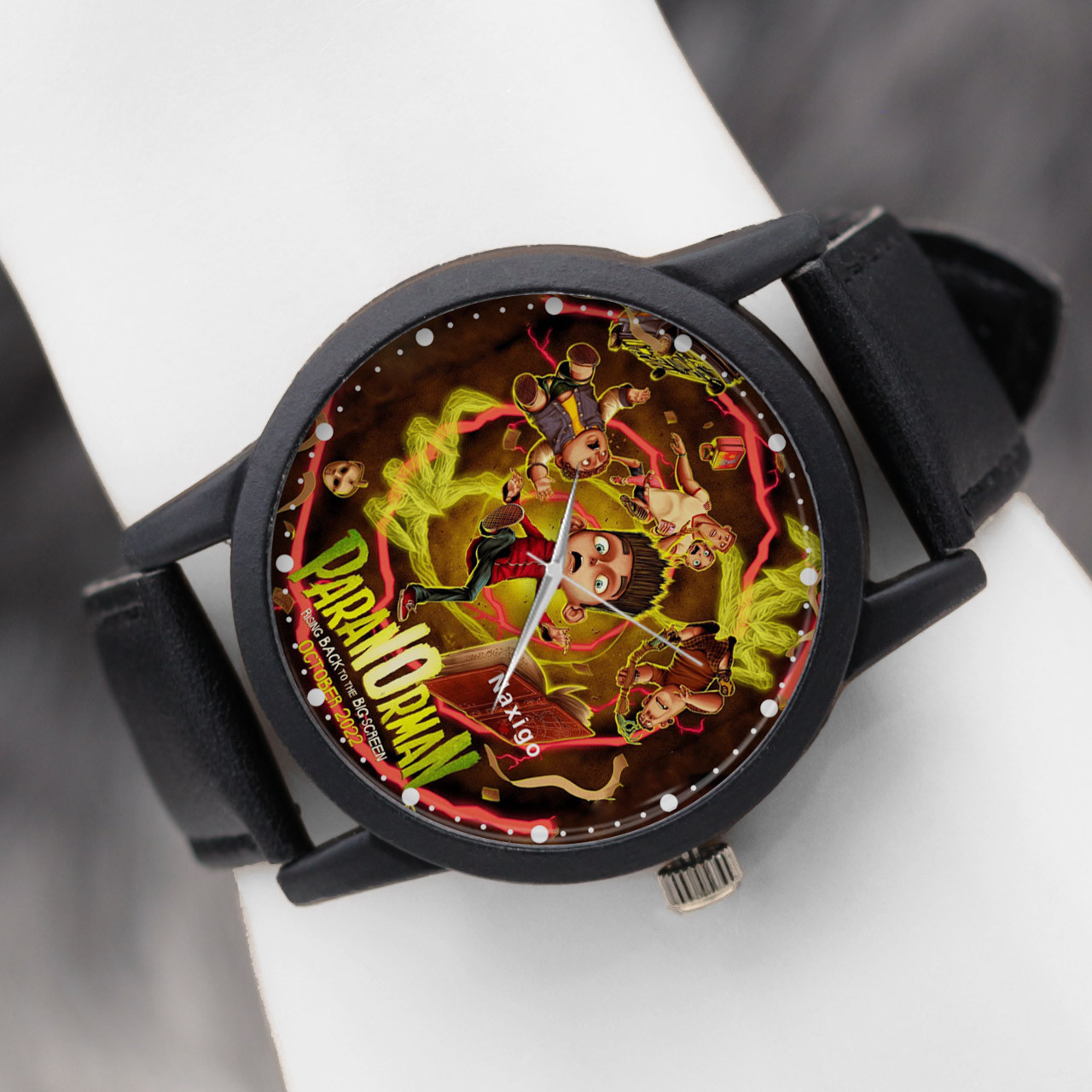 ساعت مچی عقربه ای ناکسیگو مدل پارانورمن کد LF14085