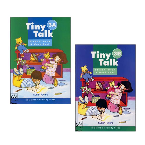 
 کتاب Tiny Talk 3A_3B اثر جمعی از نویسندگان انتشارات ابداع 2 جلدی
 