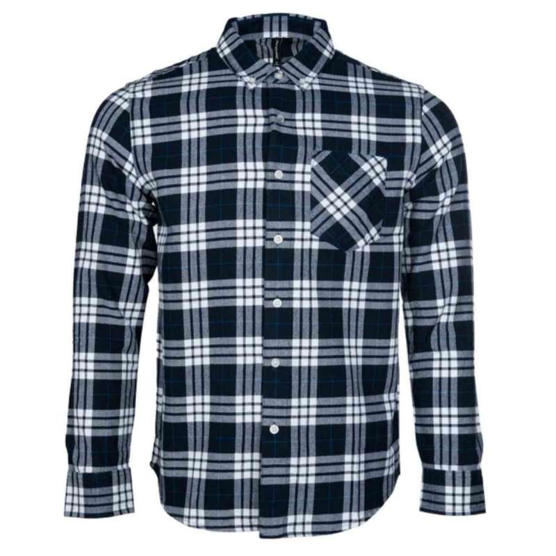 پیراهن آستین بلند مردانه جین وست مدل پاییزه 24533