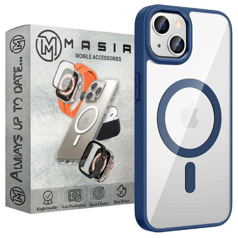 کاور مسیر مدل Silicone Magnetic Magsafe مناسب برای گوشی موبایل اپل Iphone 13 mini