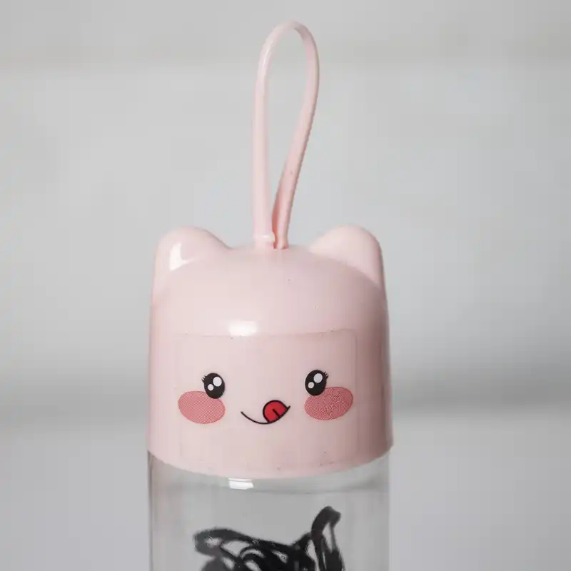 کش مو دخترانه مدل چهل گیس استوانه کد 02 بسته 200 عددی