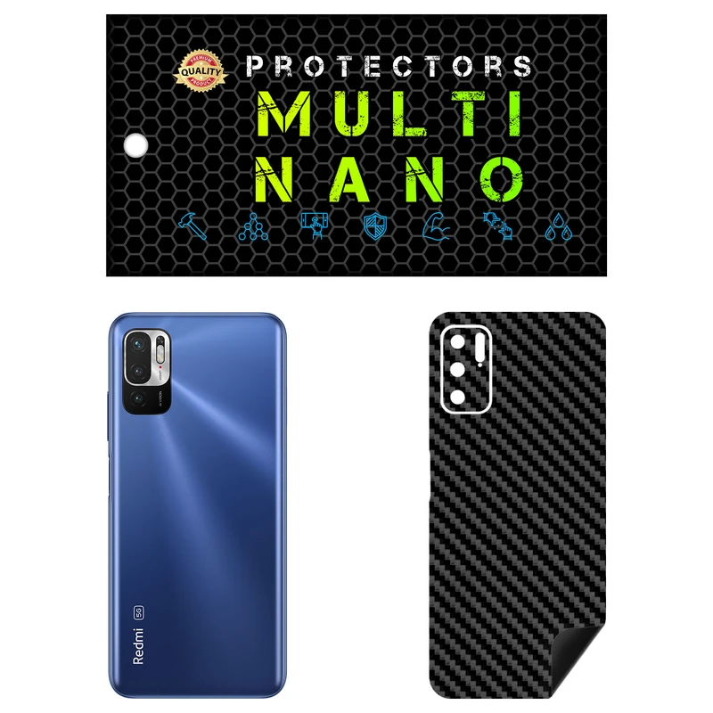 برچسب پوششی مولتی نانو طرح کربن مدل X-F1C مناسب برای گوشی موبایل شیائومی Redmi Note 10T 5G