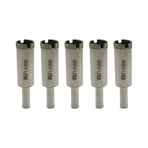 مته گرد بر شیشه ولف مدل YP-014 سایز 14 میلی متر مجموعه 5 عددی 