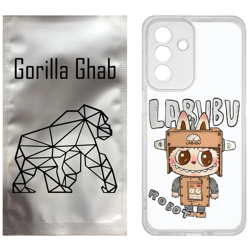 کاور گوریلا قاب مدل CLG کد 121 طرح لبوبو Labubu مناسب برای گوشی موبایل سامسونگ Galaxy A36