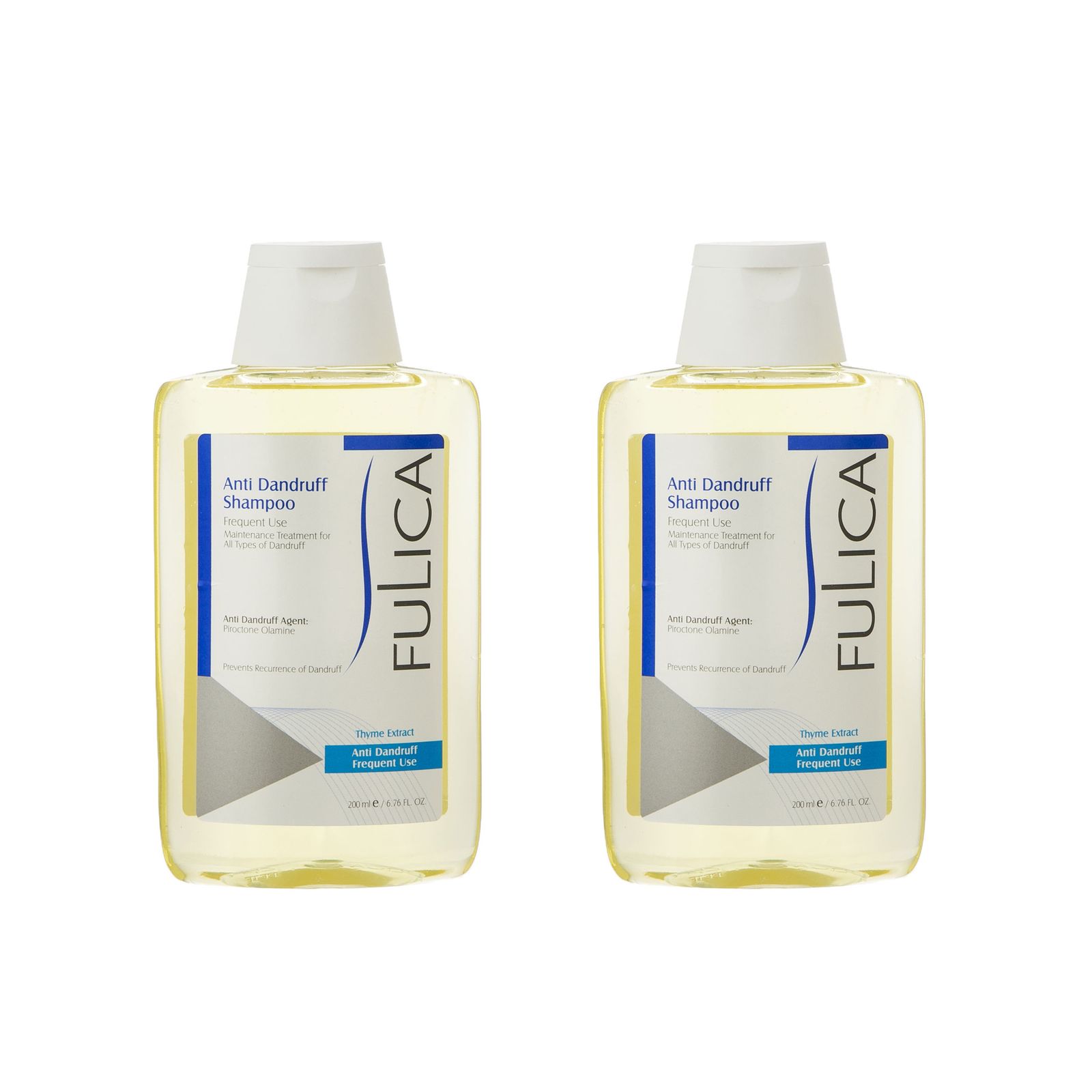 شامپو ضد شوره مو روزانه فولیکا مناسب موهای معمولی حجم 200 میلی لیتر بسته 2 عددی - - 2