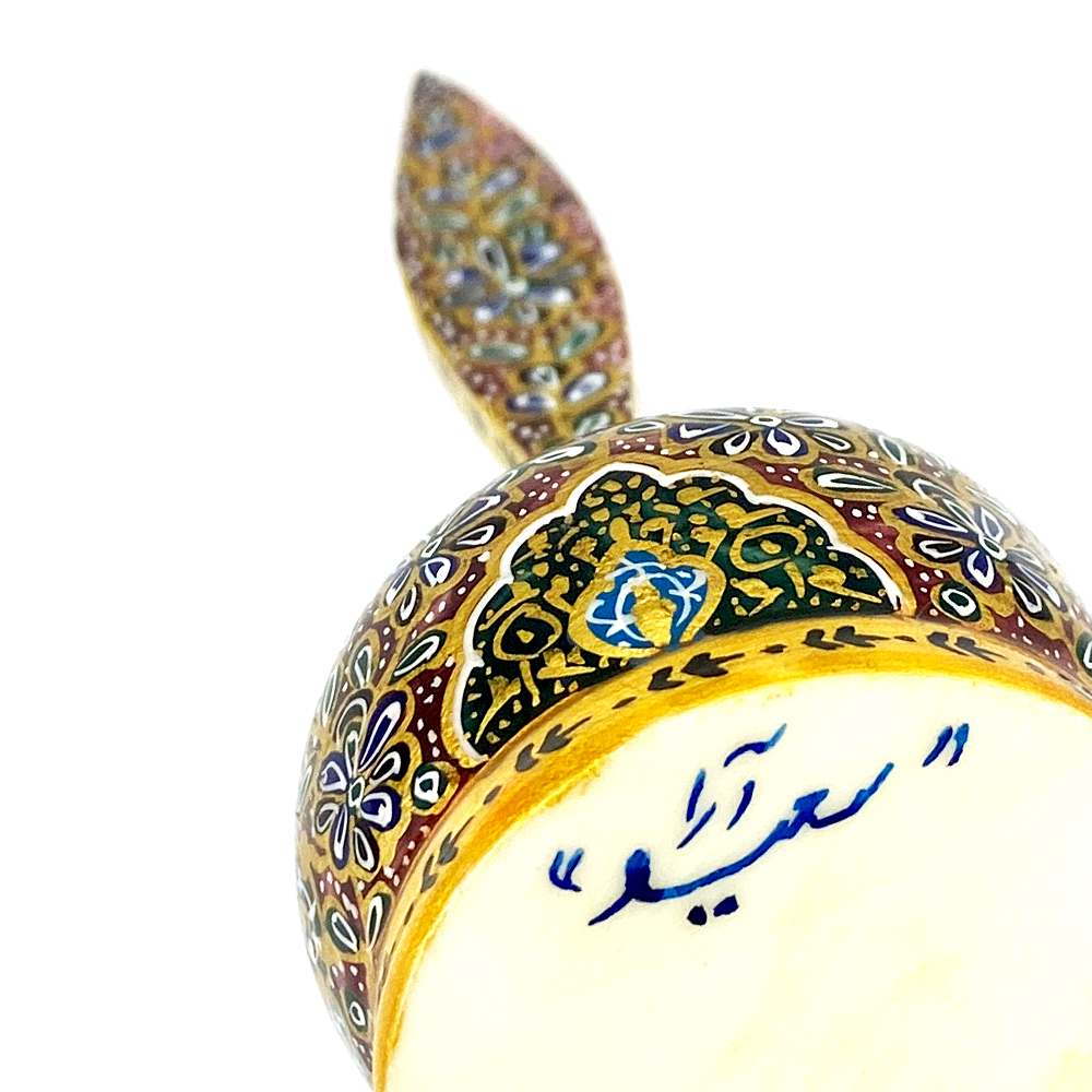  سرمه دان استخوانی سعید آرا طرح تذهیب مدل بچکول کد 91