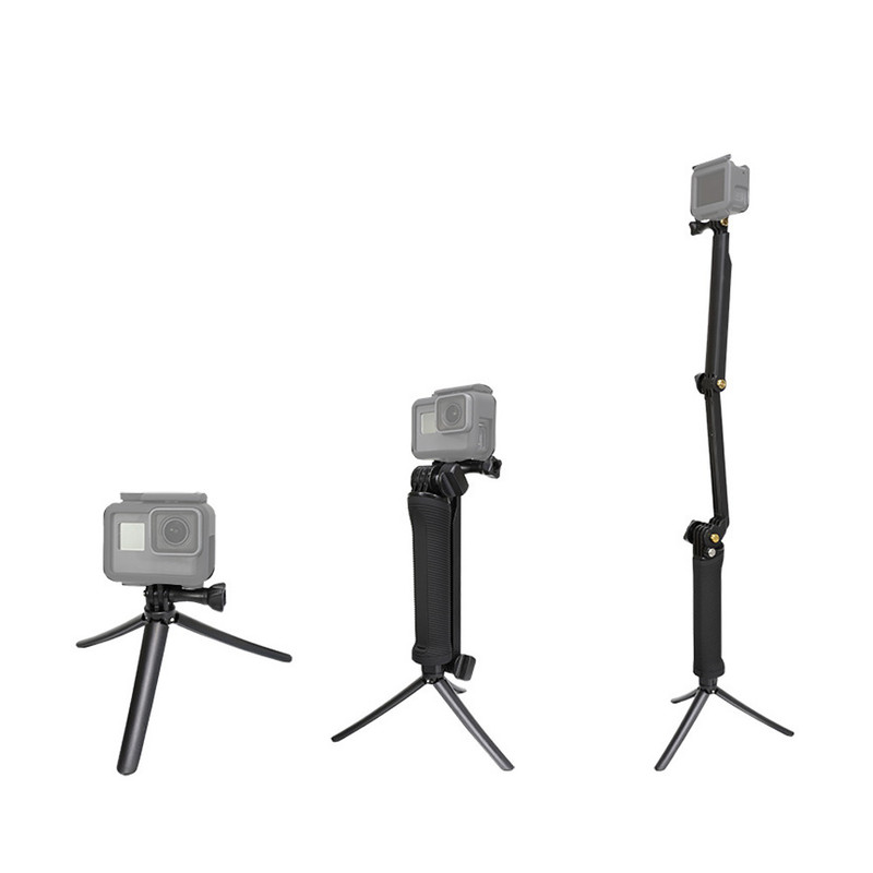 پایه نگهدارنده پلوز مدل 3Way Grip Foldable مناسب برای دوربین ورزشی