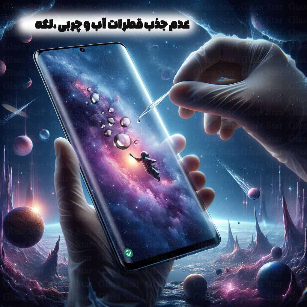 محافظ صفحه نمایش گلس استار مدل EDGNWGS مناسب برای گوشی موبایل سامسونگ Galaxy Note 8 / Galaxy Note 9