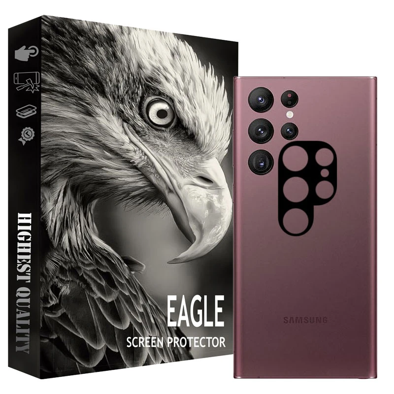 محافظ لنز دوربین ایگل مدل EG-01 مناسب برای گوشی موبایل سامسونگ Galaxy S22 Ultra 5G