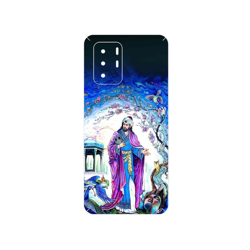 برچسب پوششی ماهوت مدل Hafiz مناسب برای گوشی موبایل شیائومی Redmi Note 10 Pro (China)
